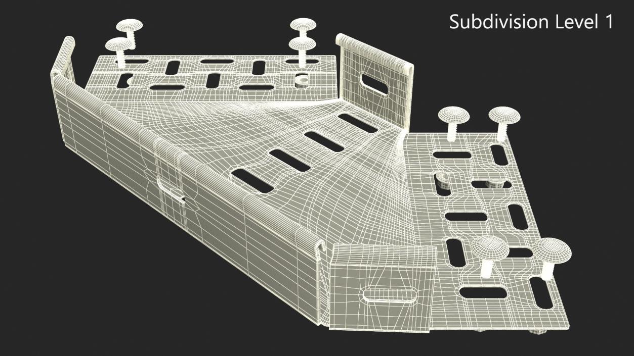 3D model Cable Channel Corner