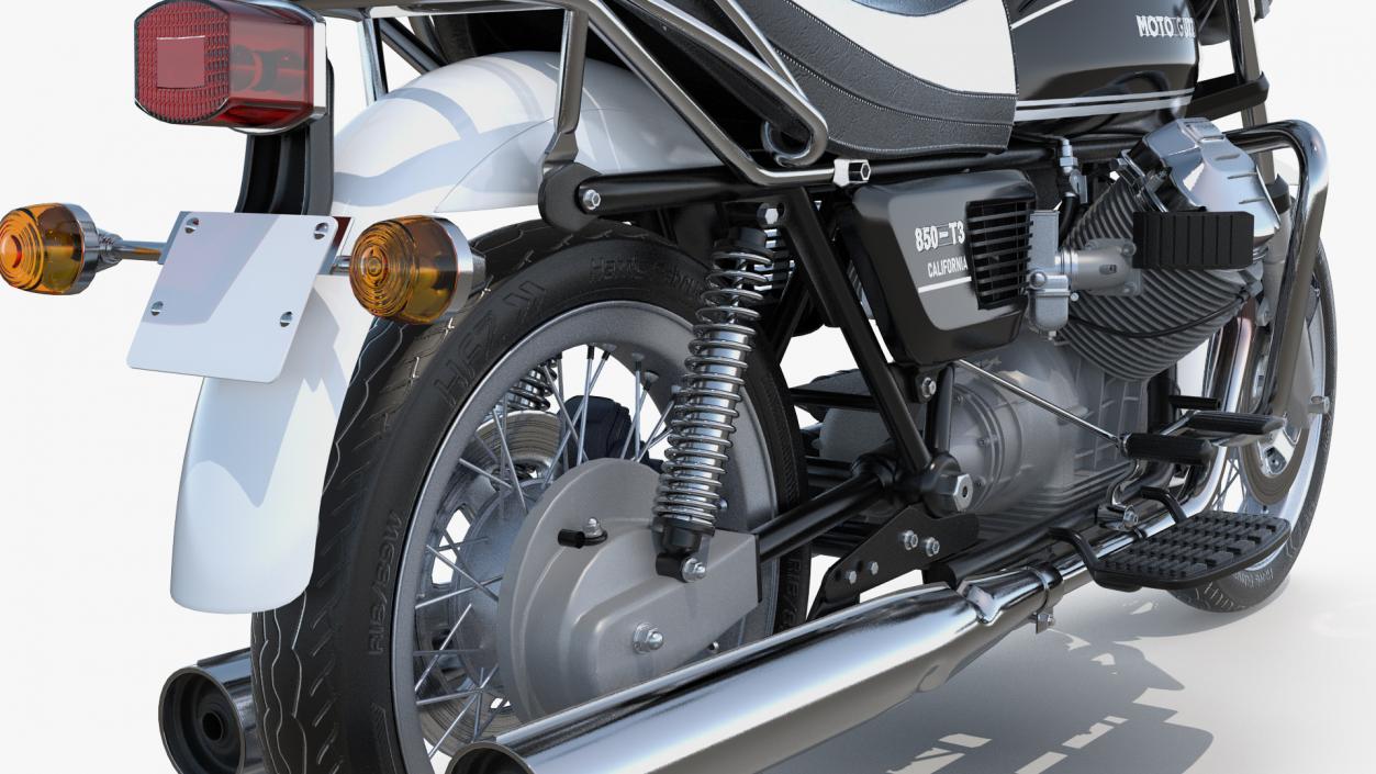 3D model Moto Guzzi 850 California