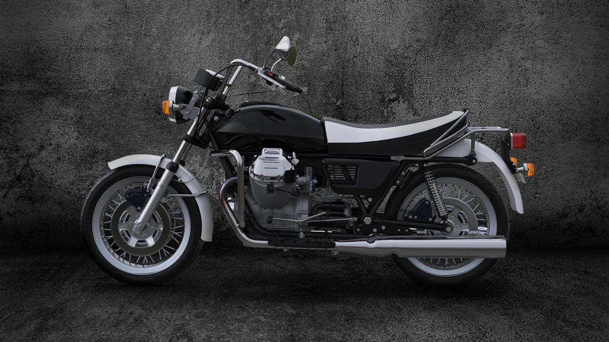 3D model Moto Guzzi 850 California