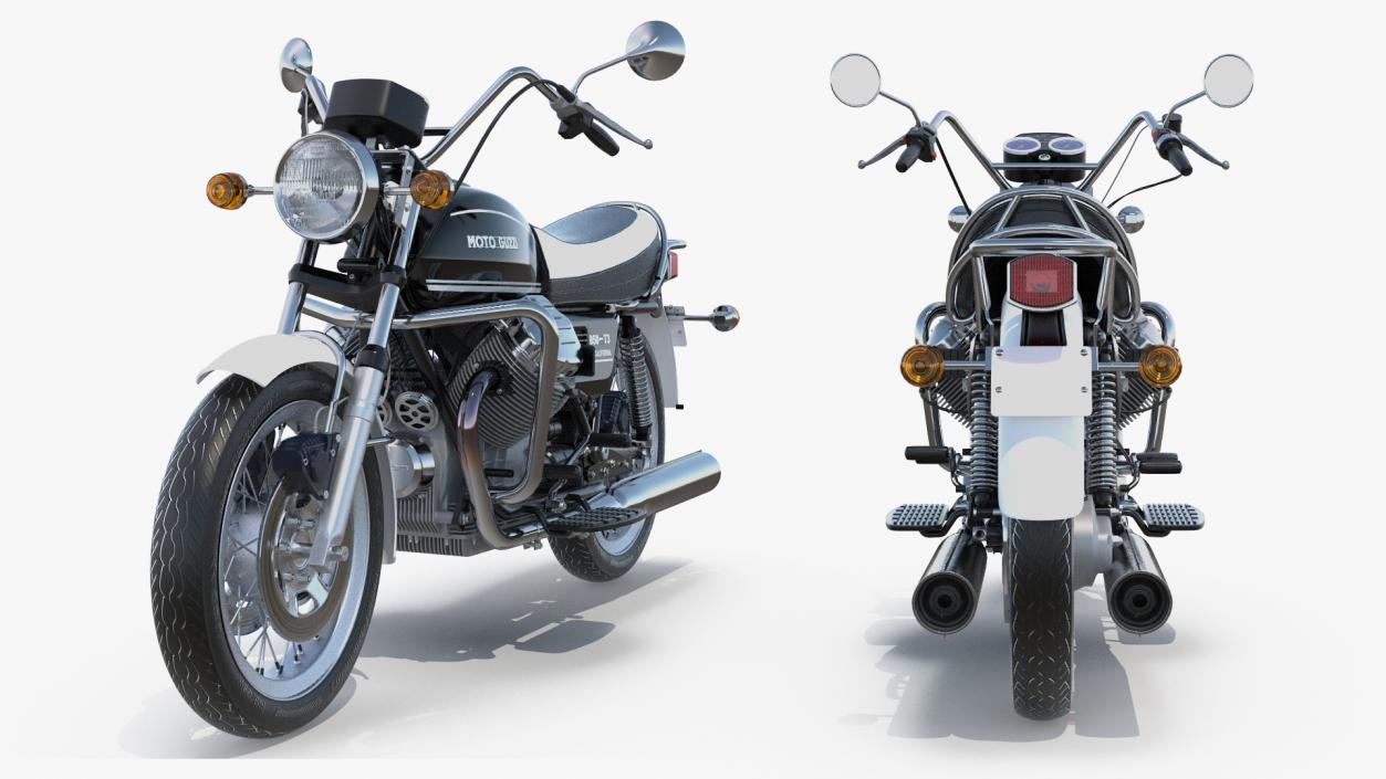 3D model Moto Guzzi 850 California