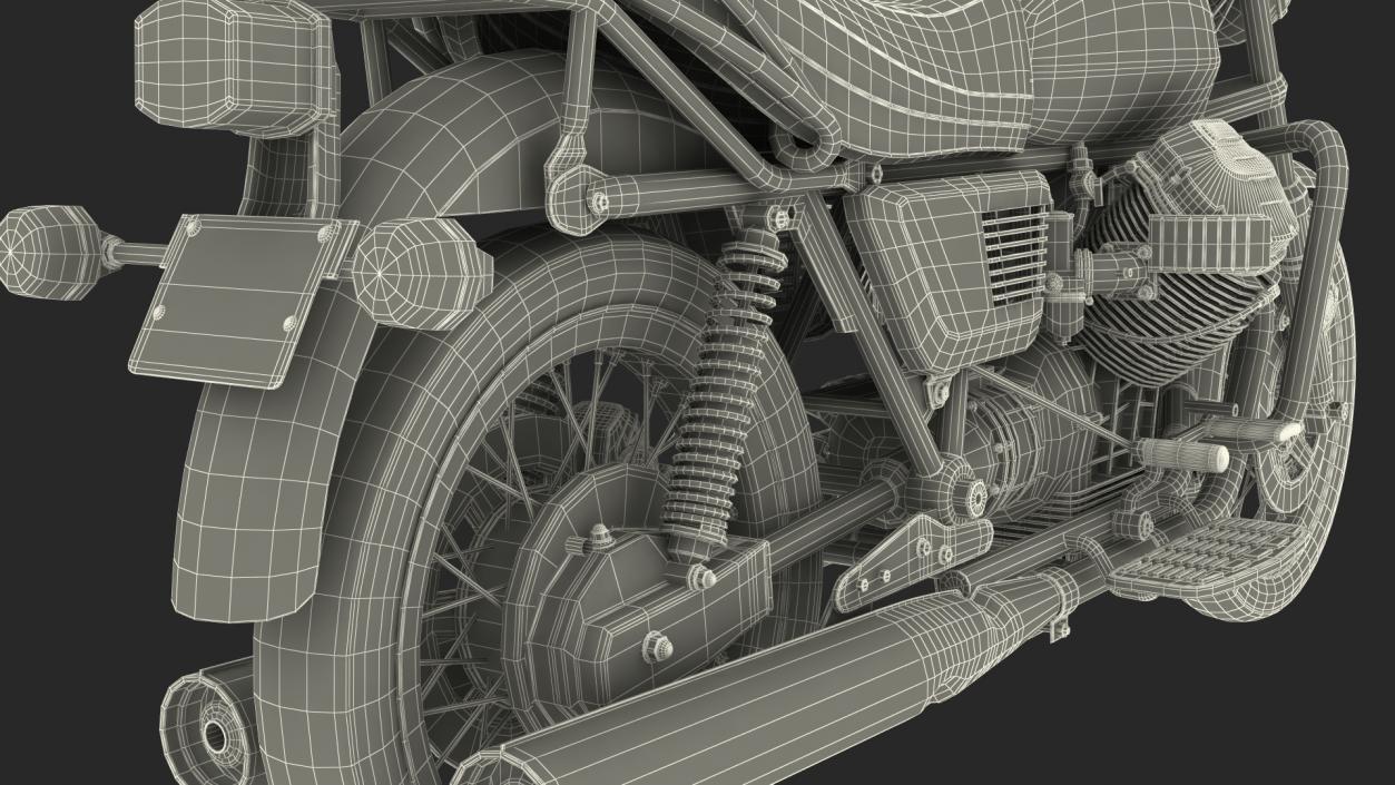 3D model Moto Guzzi 850 California