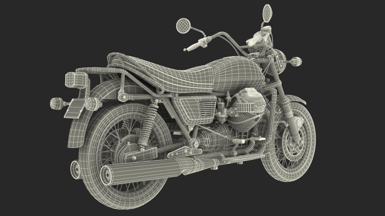 3D model Moto Guzzi 850 California