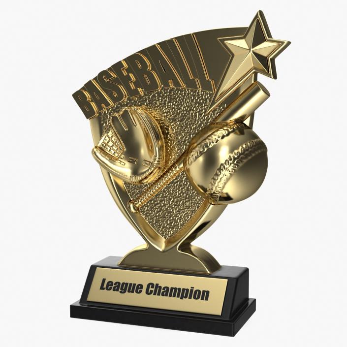 3D model Baseball Trophy