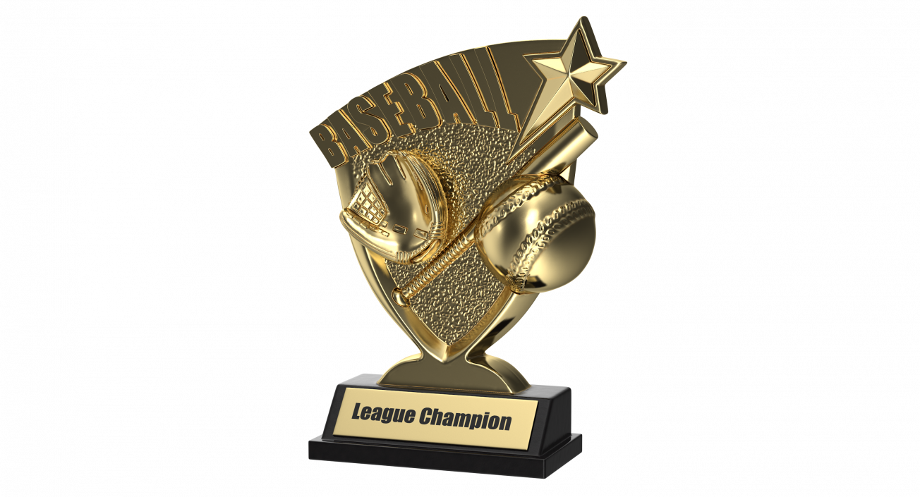 3D model Baseball Trophy