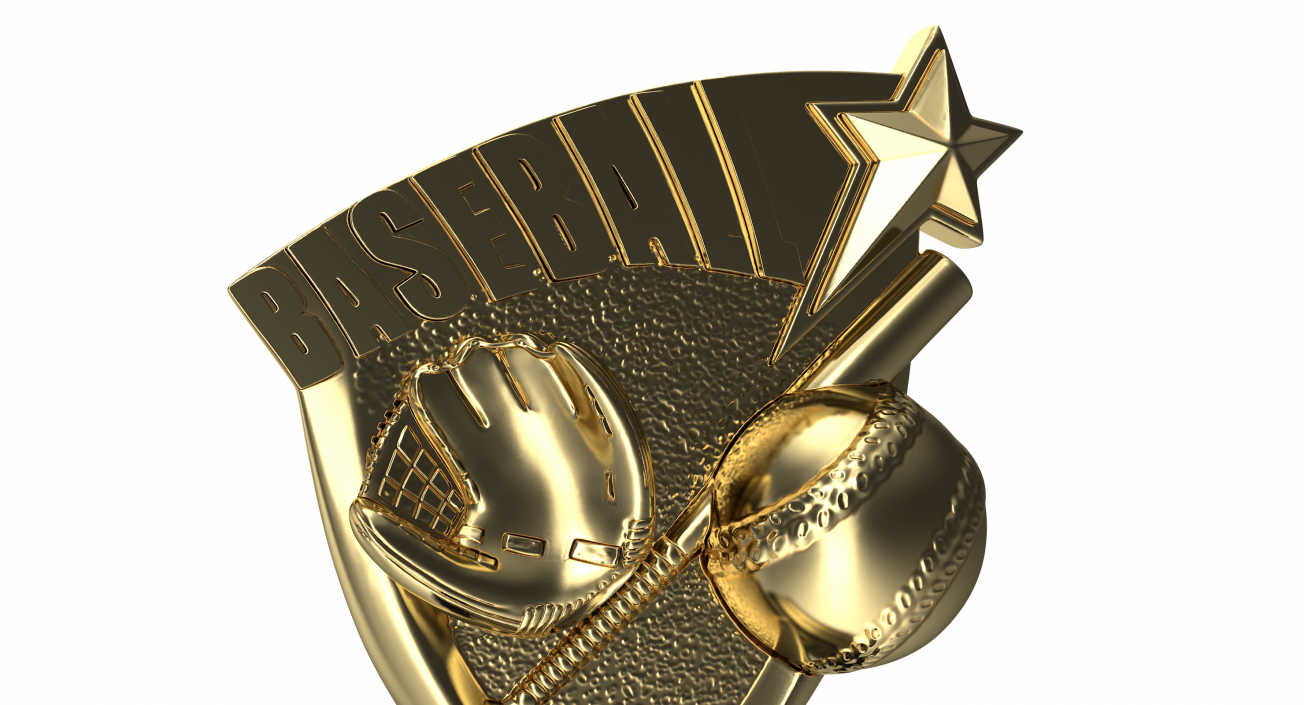 3D model Baseball Trophy