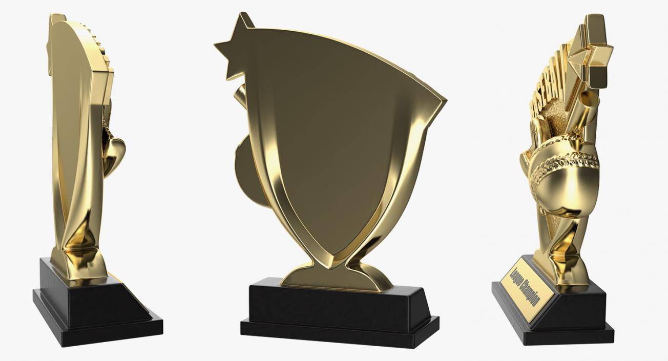 3D model Baseball Trophy