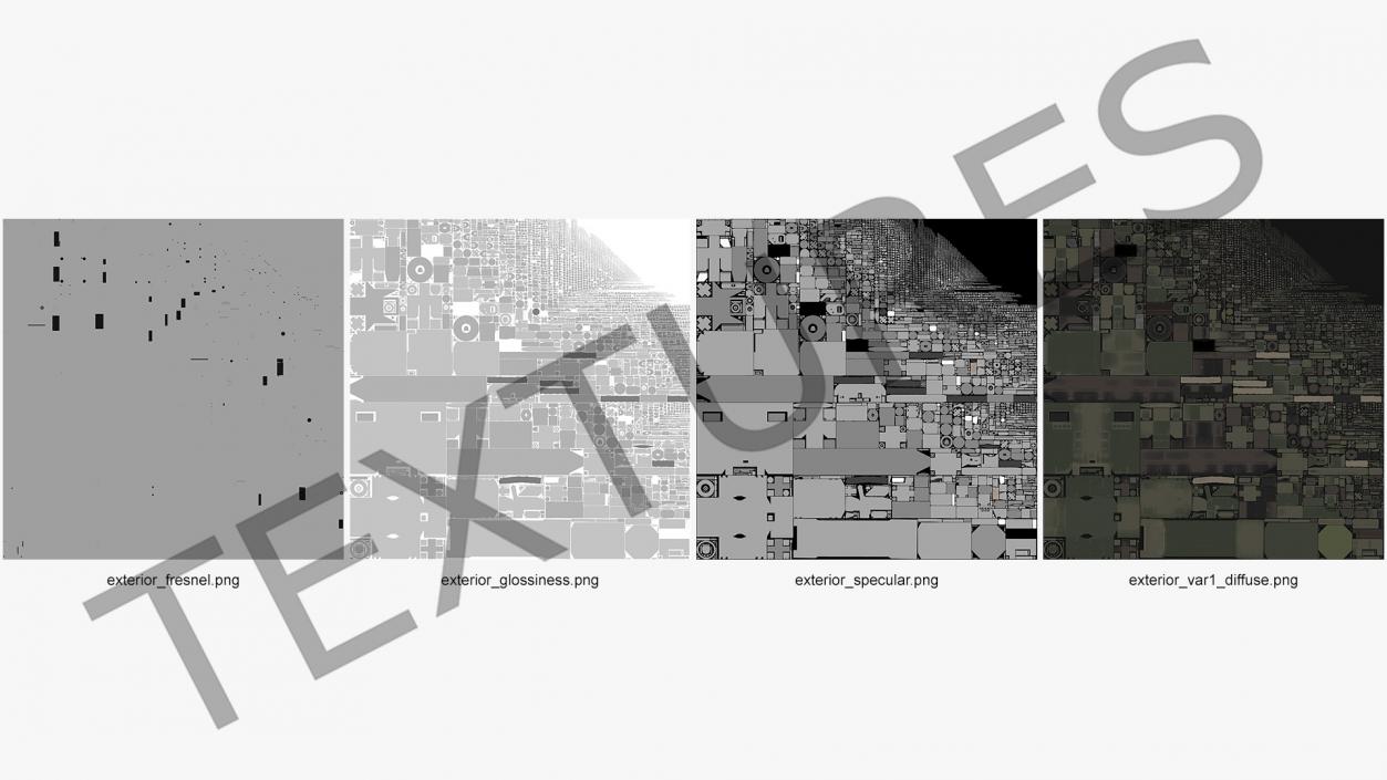 3D model Flap Lid B Missile Guidance Radar Folded