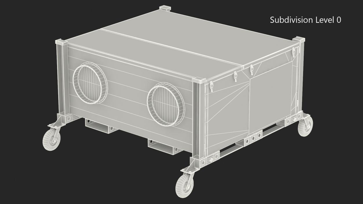 3D model Portable Air Filtration System