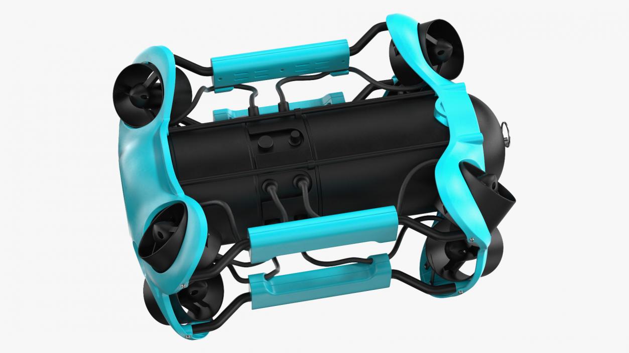 3D model Professional Underwater Drone Rigged for Maya