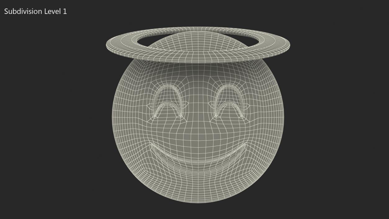 3D Angel Halo Emoji