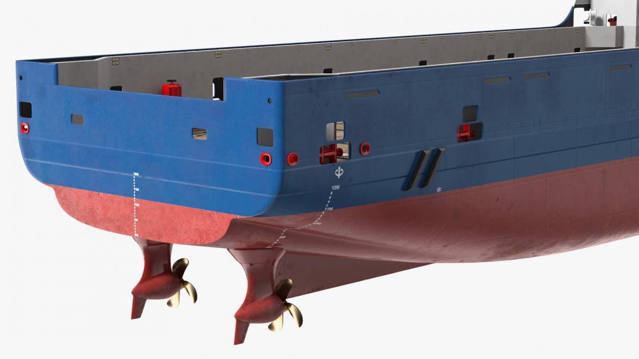 3D Anchor Handling Tug Supply Vessel model