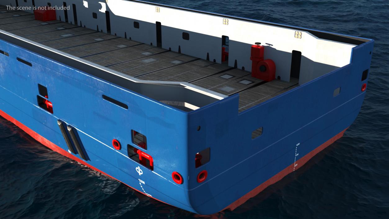 3D Anchor Handling Tug Supply Vessel model