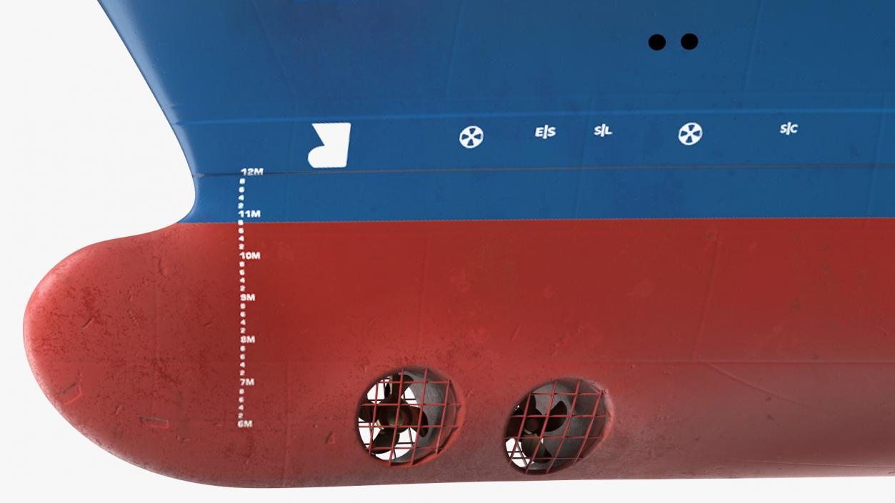 3D Anchor Handling Tug Supply Vessel model