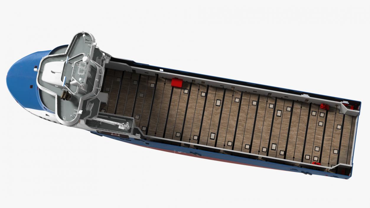 3D Anchor Handling Tug Supply Vessel model