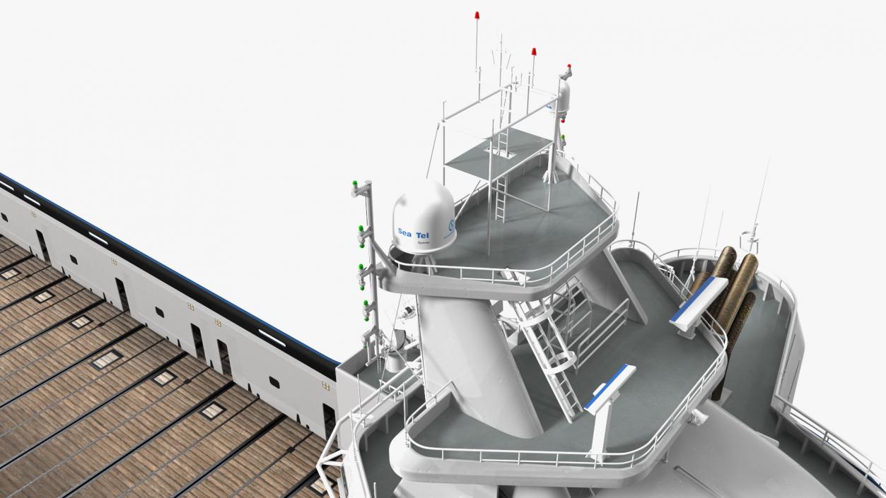 3D Anchor Handling Tug Supply Vessel model