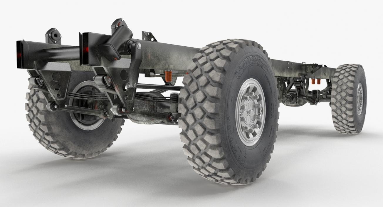 3D Truck Chassis Collection 2