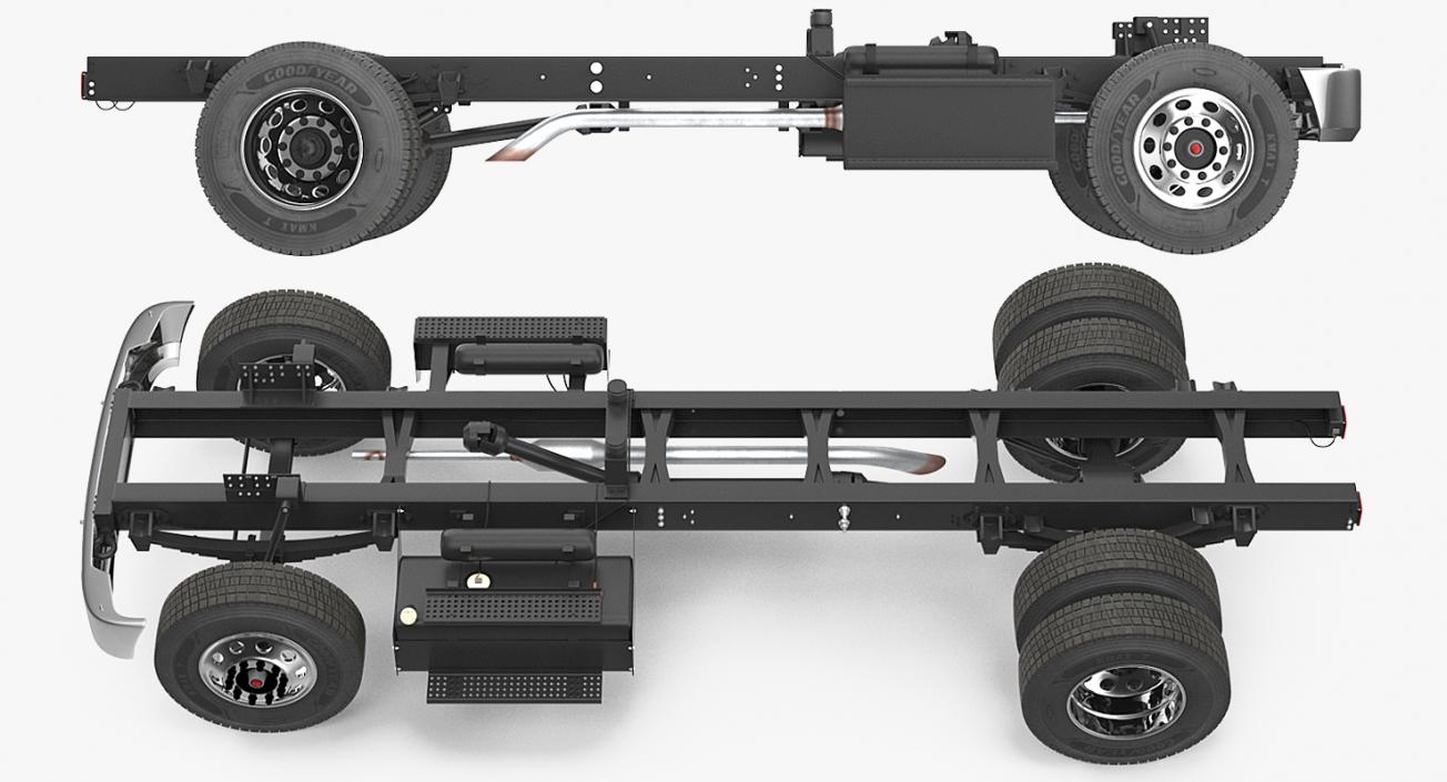 3D Truck Chassis Collection 2