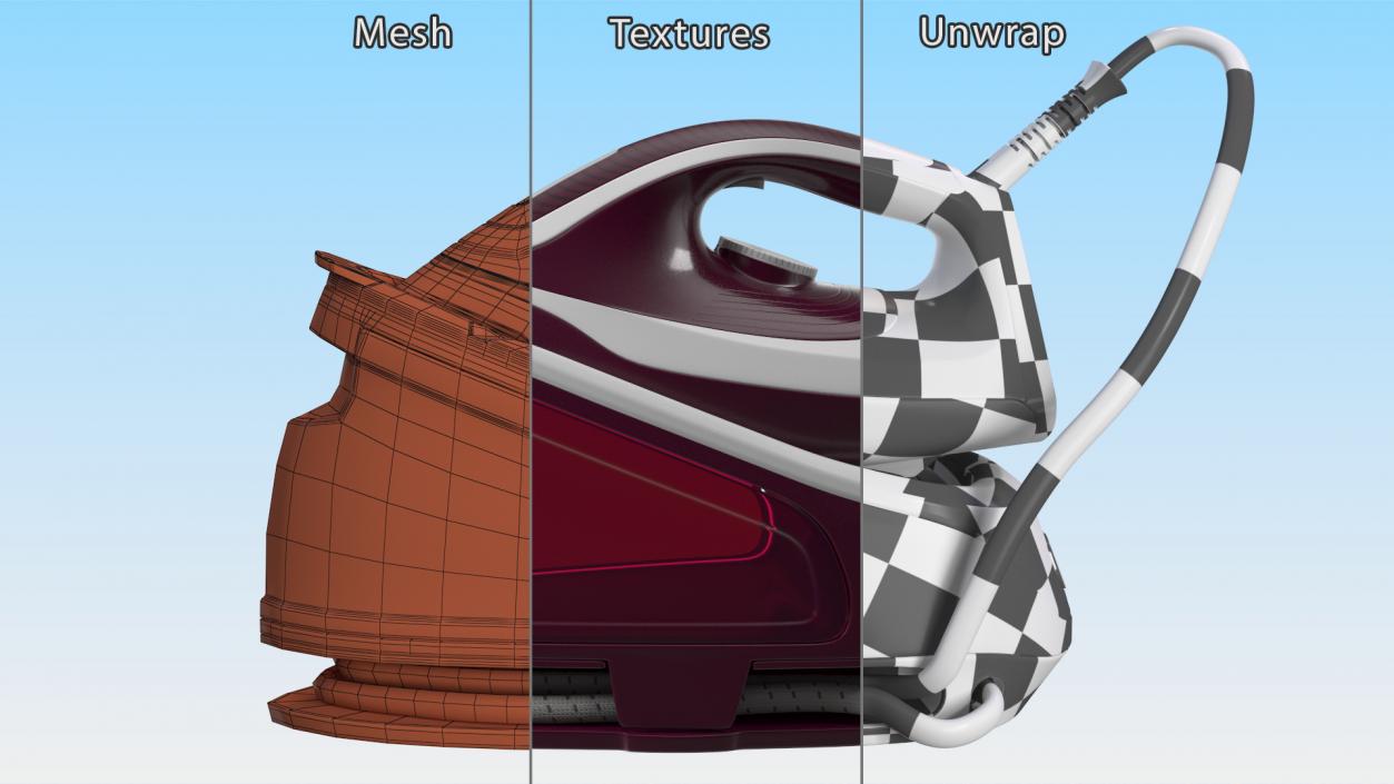 3D model Steam Iron