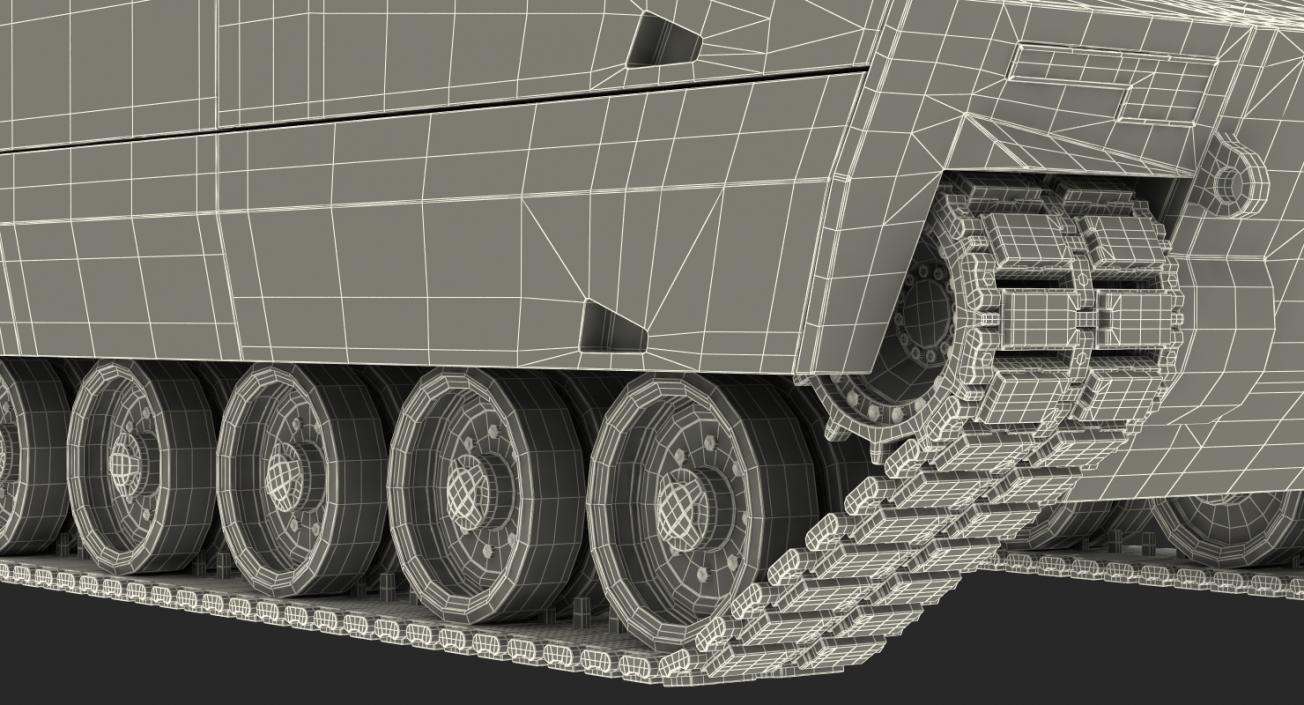 3D NextGen IFV with Remotely Controlled Machine Gun model