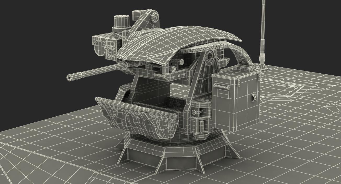 3D NextGen IFV with Remotely Controlled Machine Gun model