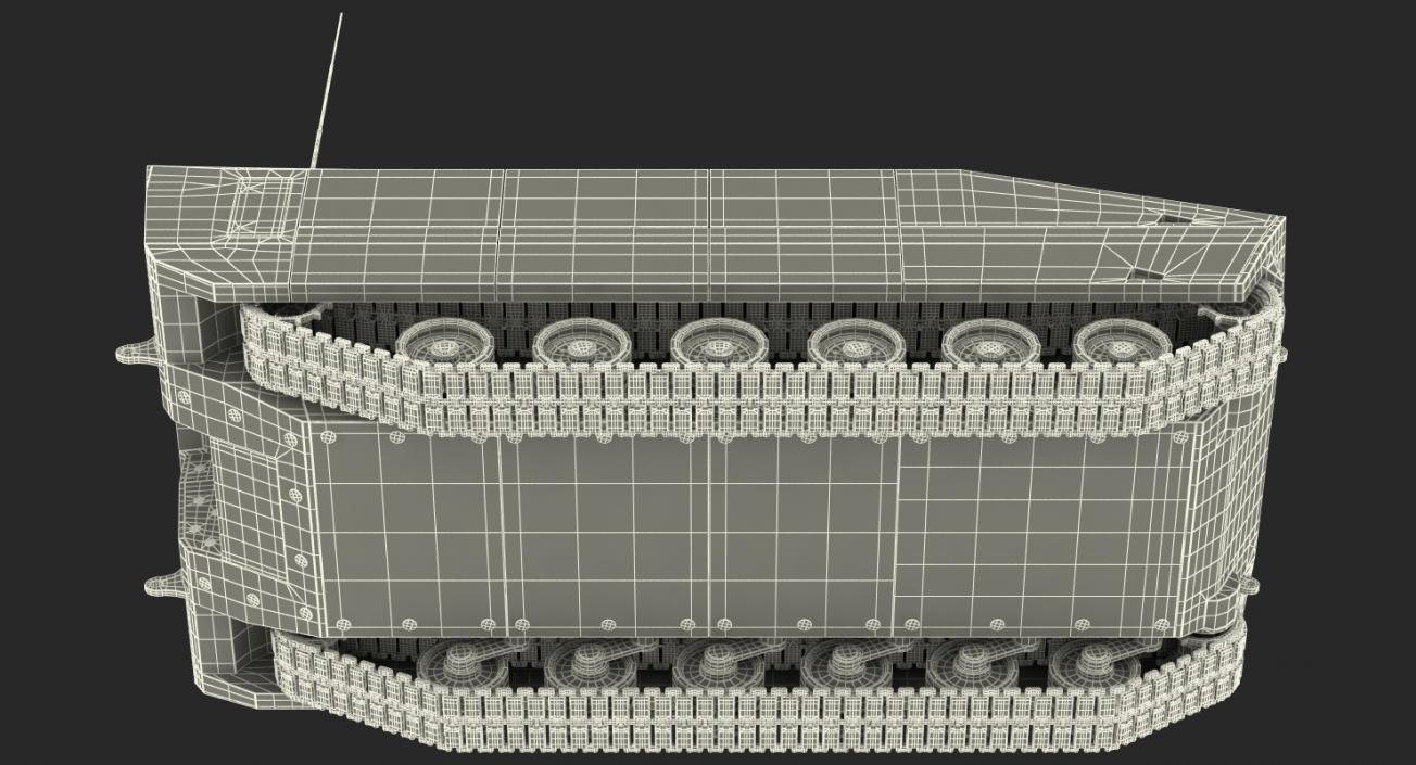 3D NextGen IFV with Remotely Controlled Machine Gun model