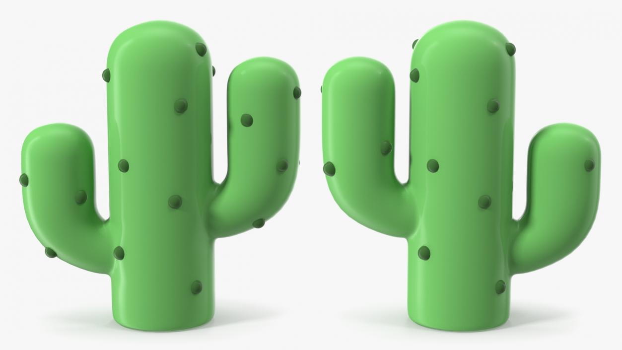 Cactus Emoji 3D