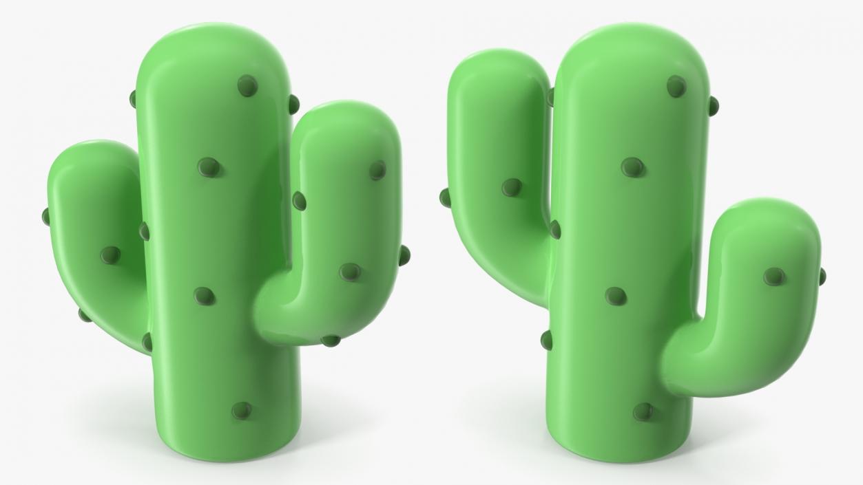 Cactus Emoji 3D