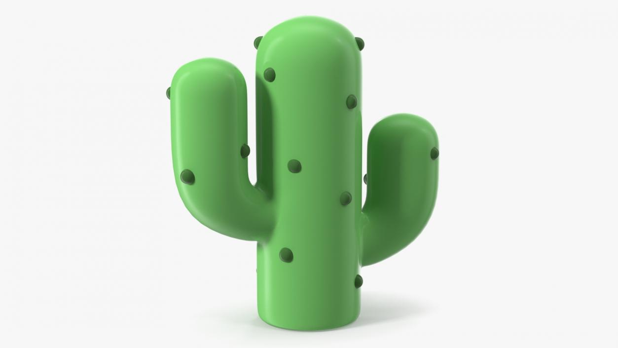 Cactus Emoji 3D