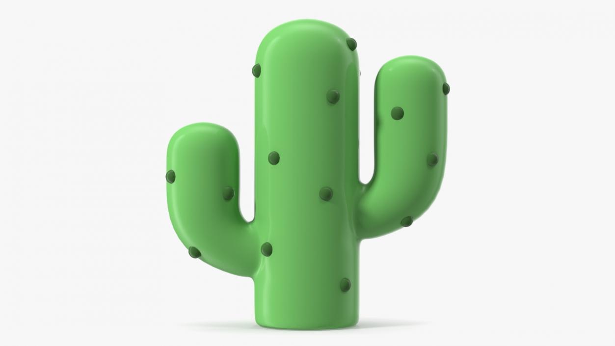 Cactus Emoji 3D