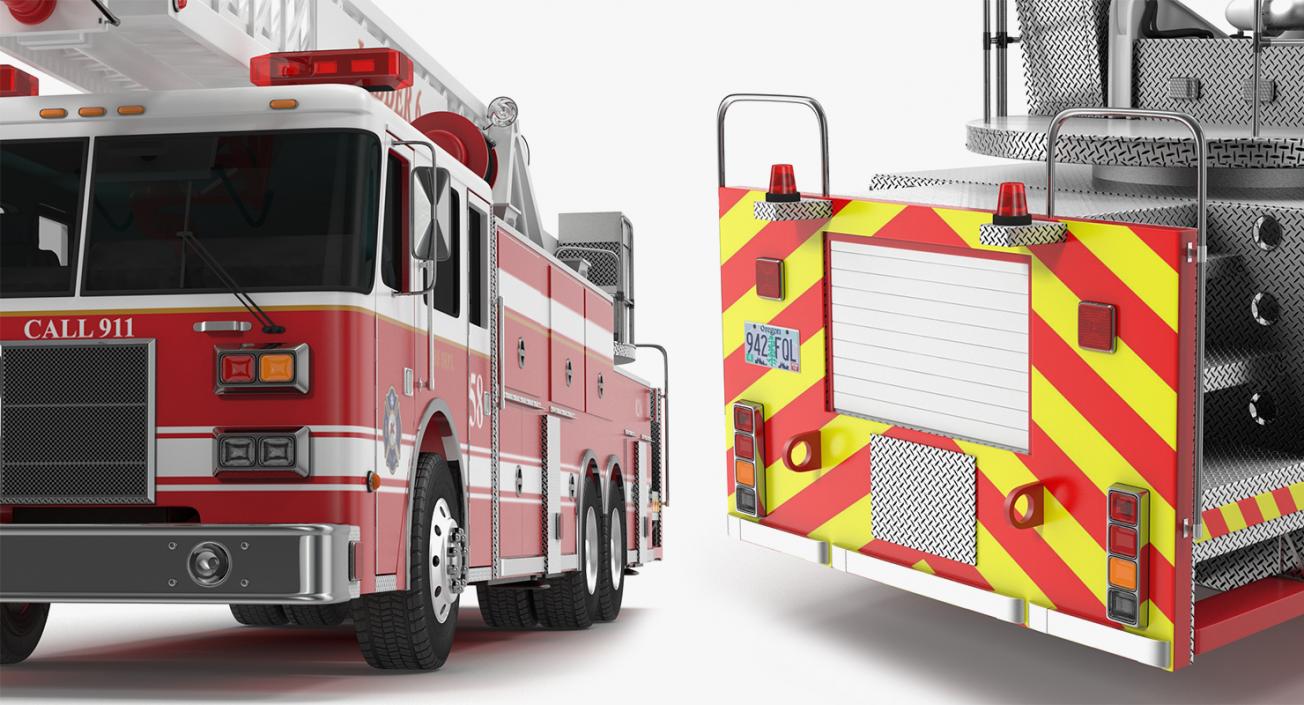 Firefighters and Equipment Collection 3D