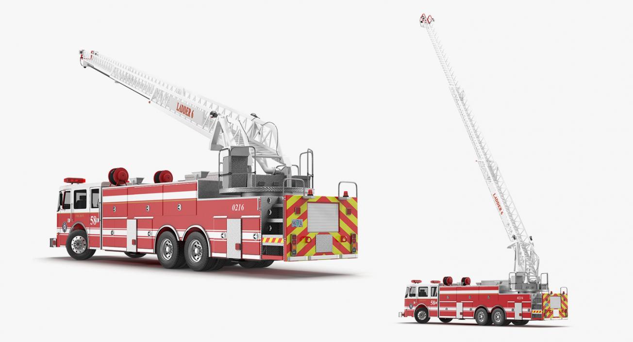 Firefighters and Equipment Collection 3D