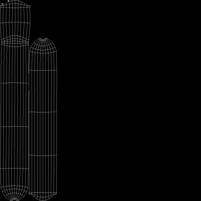 Pneumatic Nail 413J 3D model