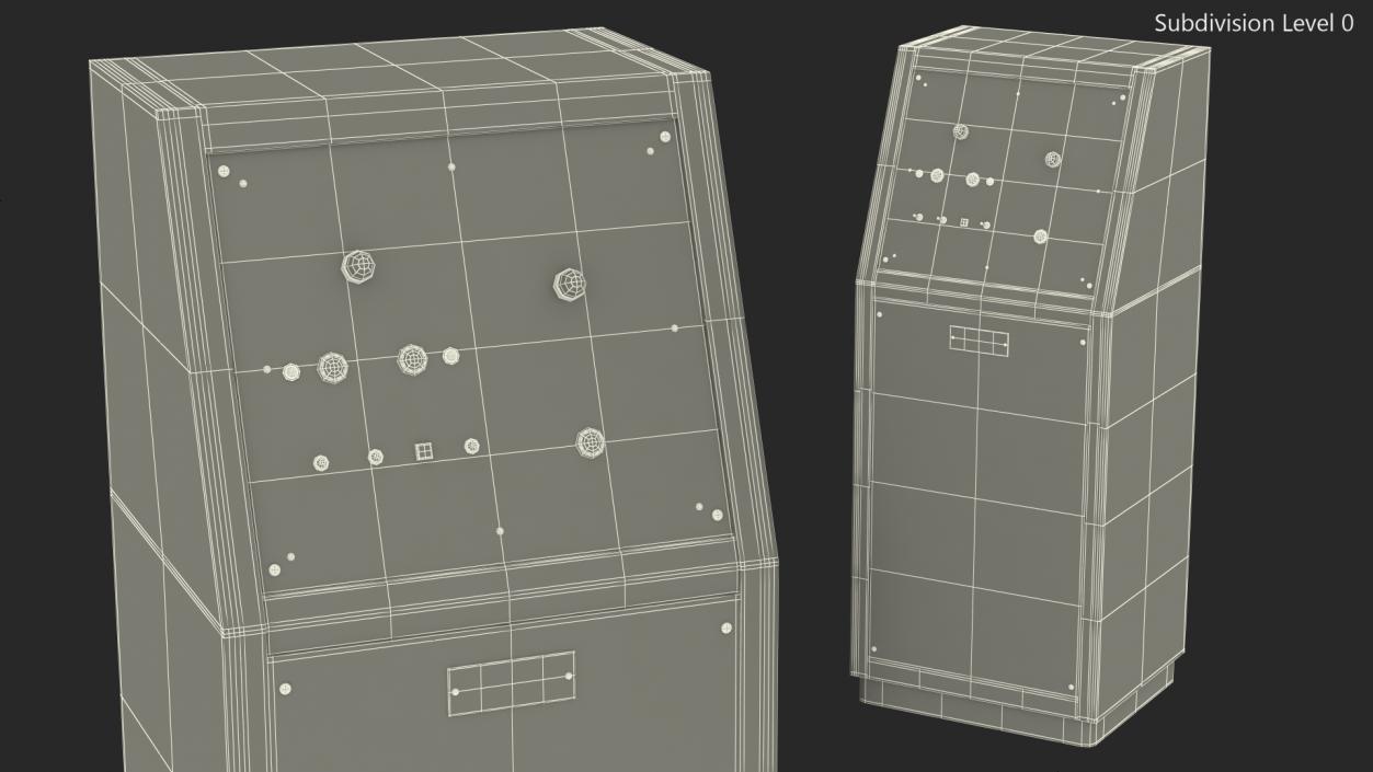 Fred Leuchter Electric Chair Control Panel 3D