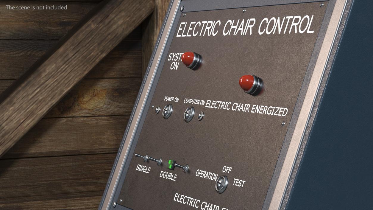 Fred Leuchter Electric Chair Control Panel 3D