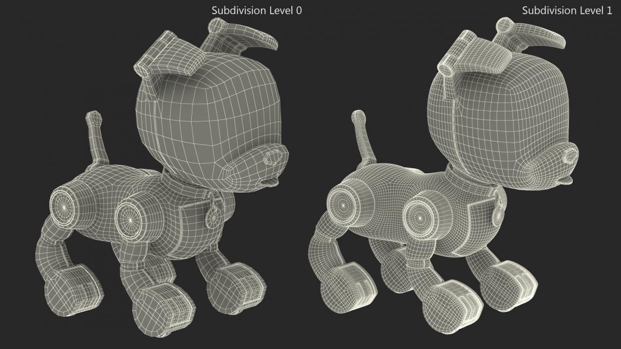 3D model MINTiD Robot Dog E Rigged