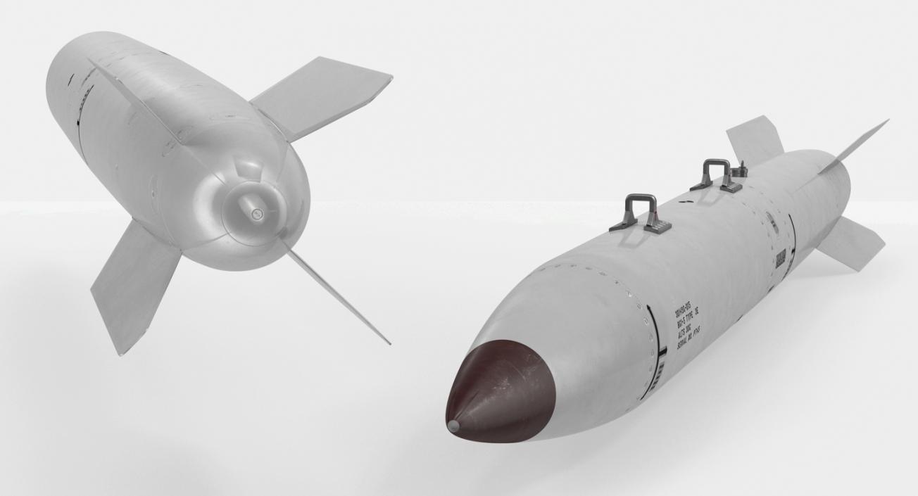 B61-12 Nuclear Bomb 3D model