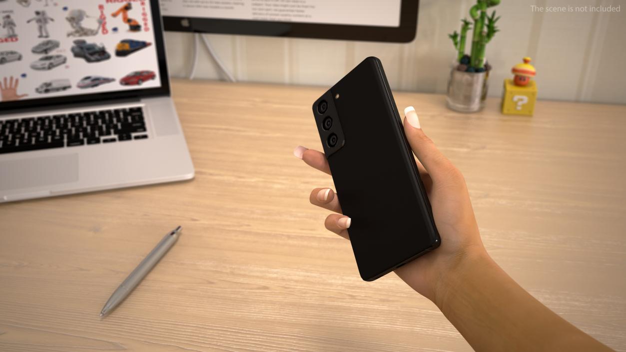 3D Smartphone Black