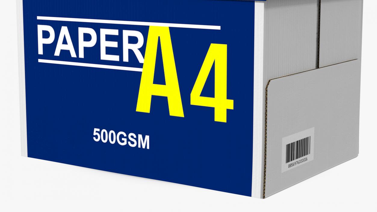 A4 Multipurpose Paper Box 80 Gsm 3D