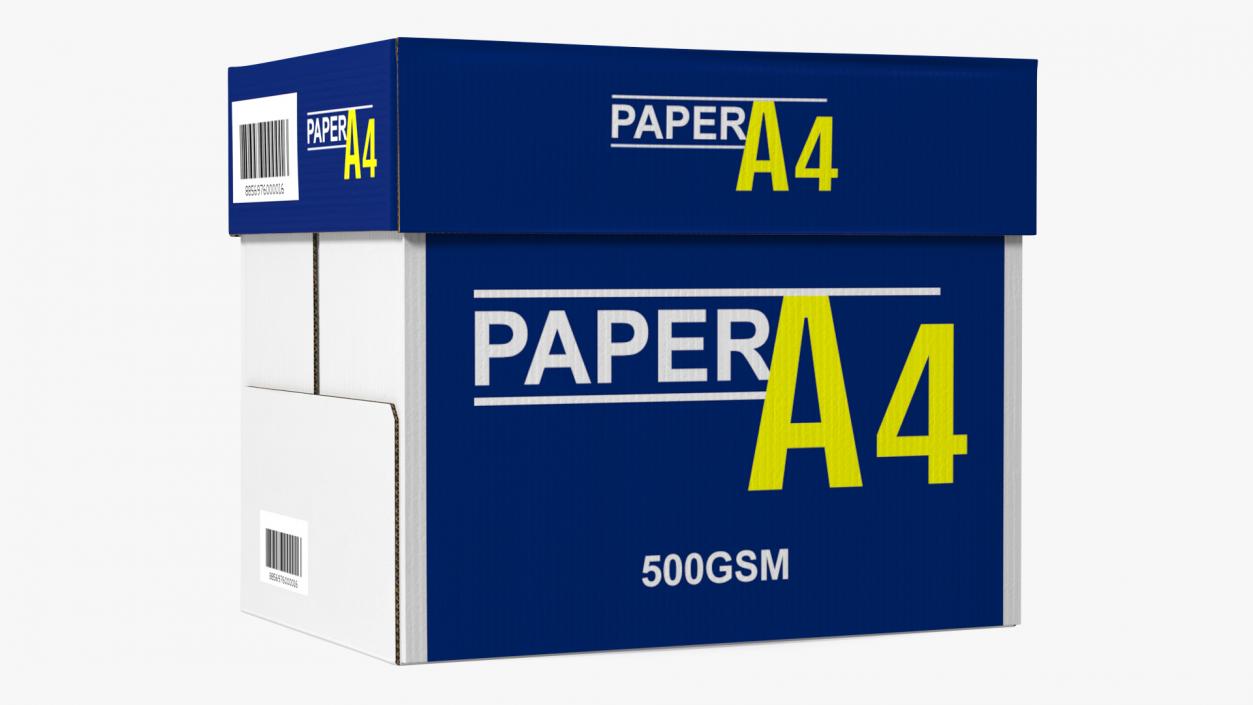 A4 Multipurpose Paper Box 80 Gsm 3D