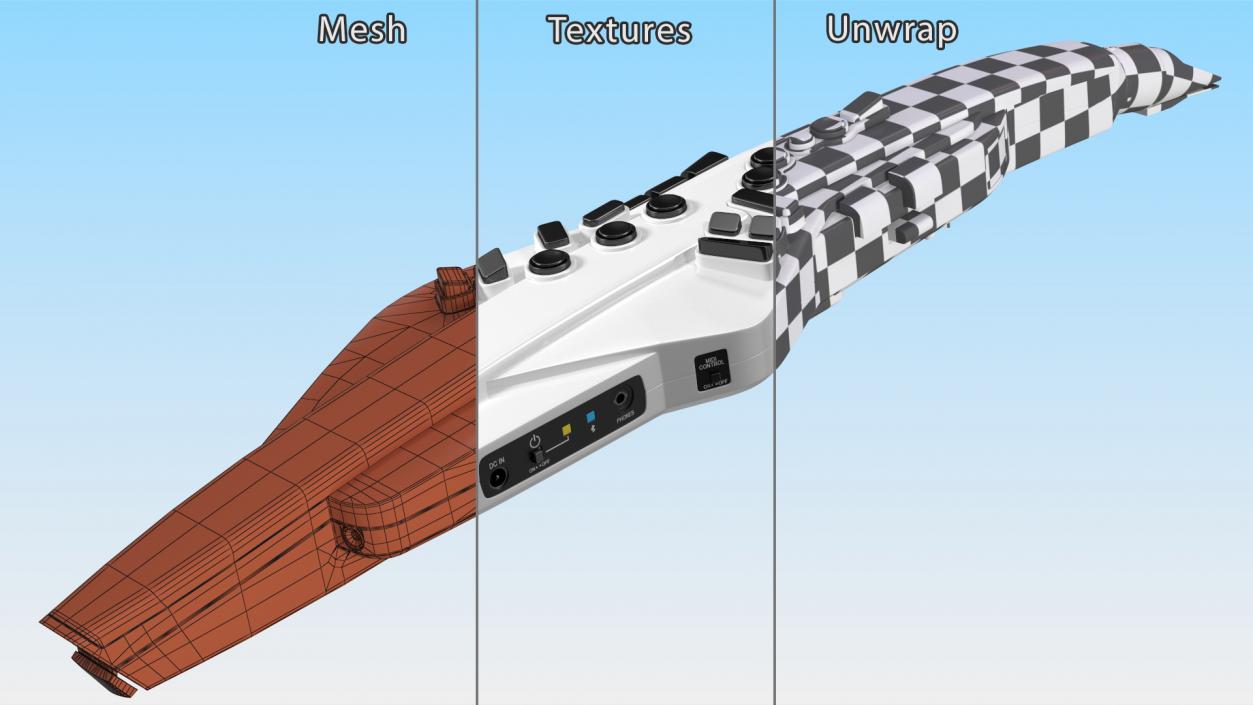 Aerophone White AE-20W 3D