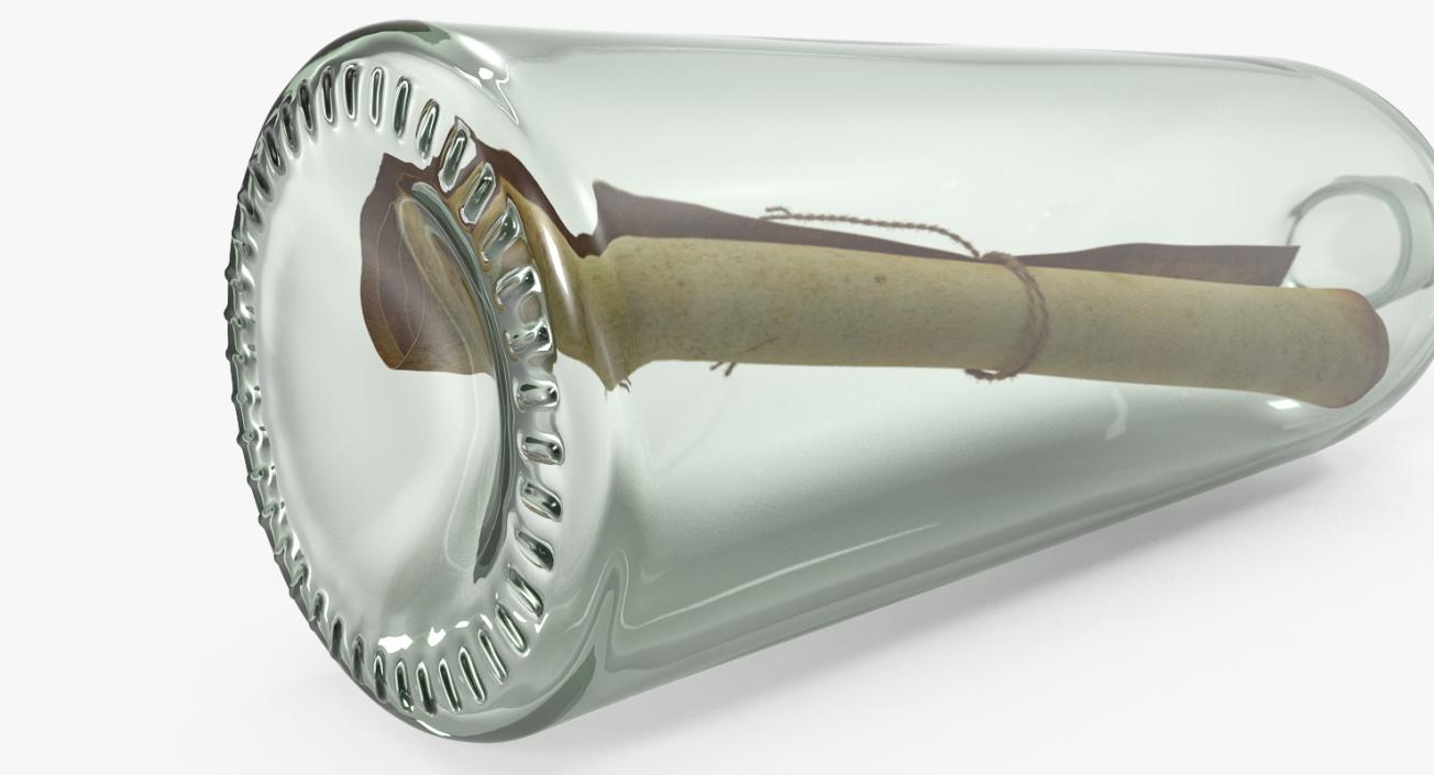 Message in a Bottle 3D model