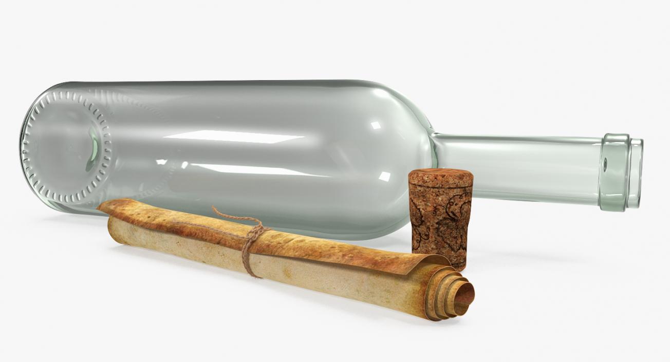 Message in a Bottle 3D model