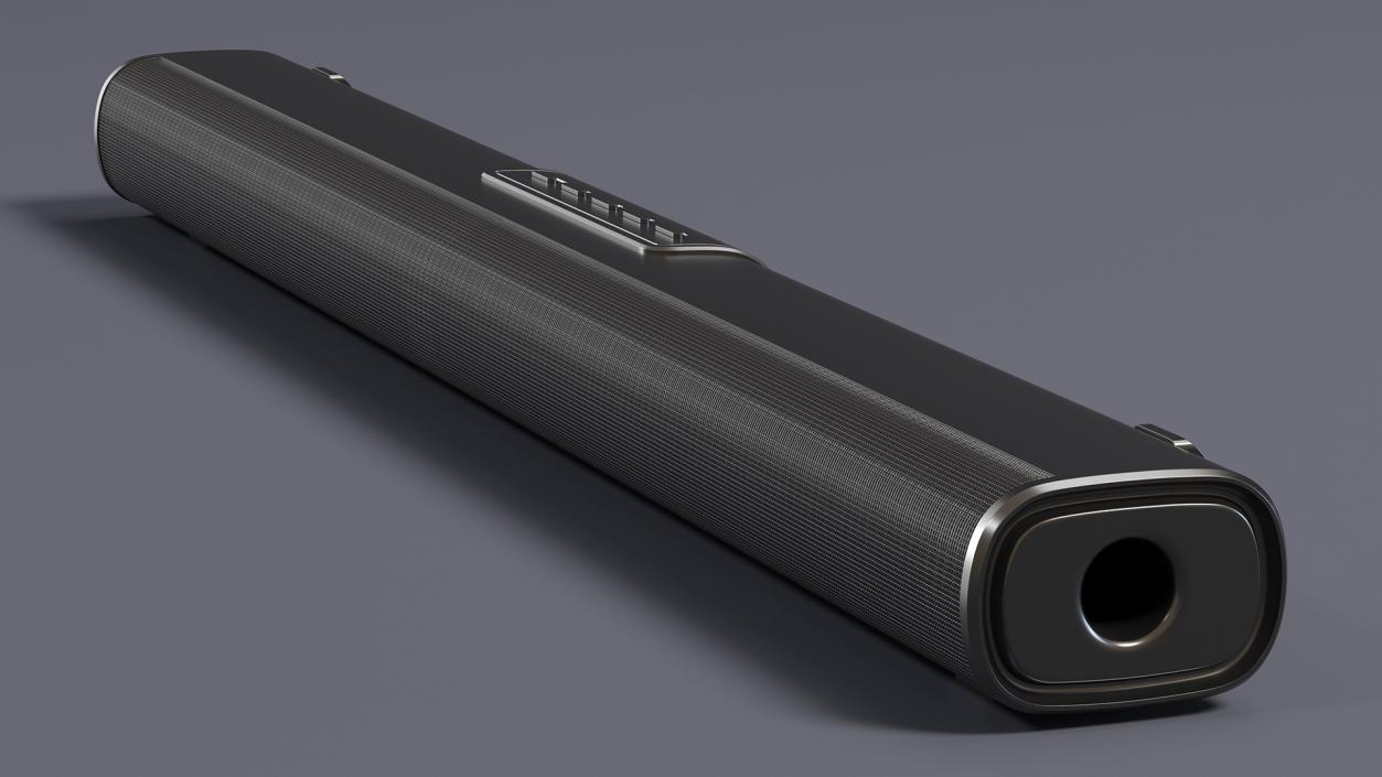 Soundbar Black 3D model