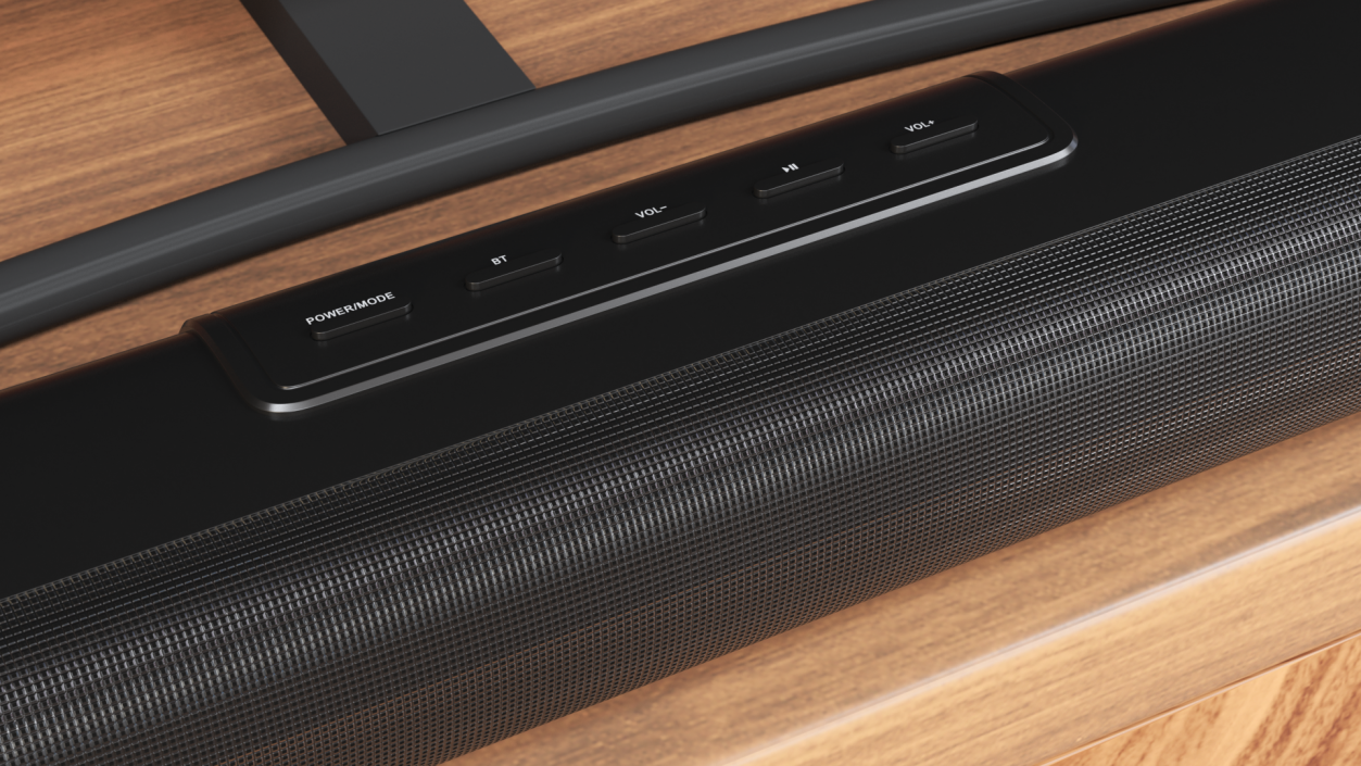 Soundbar Black 3D model