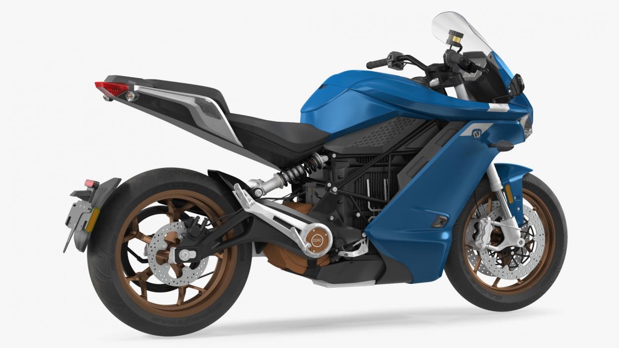 Zero SR S Electric Motorcycle 3D model