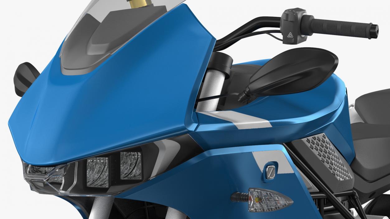 Zero SR S Electric Motorcycle 3D model