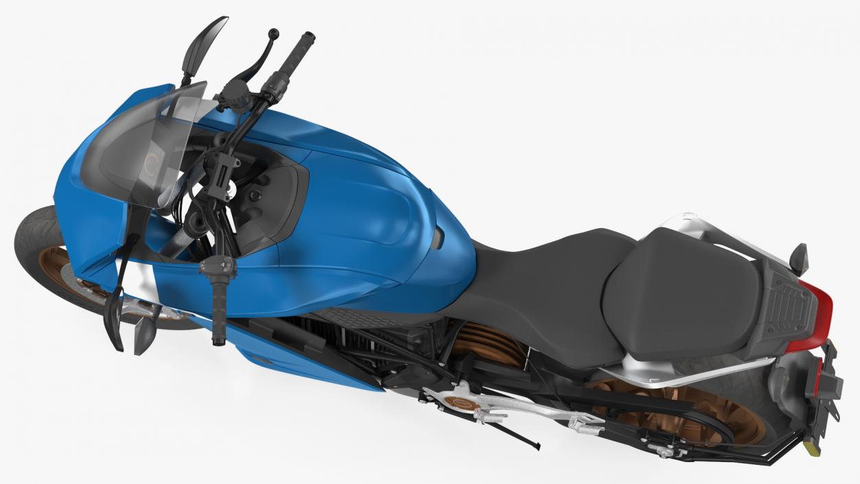 Zero SR S Electric Motorcycle 3D model