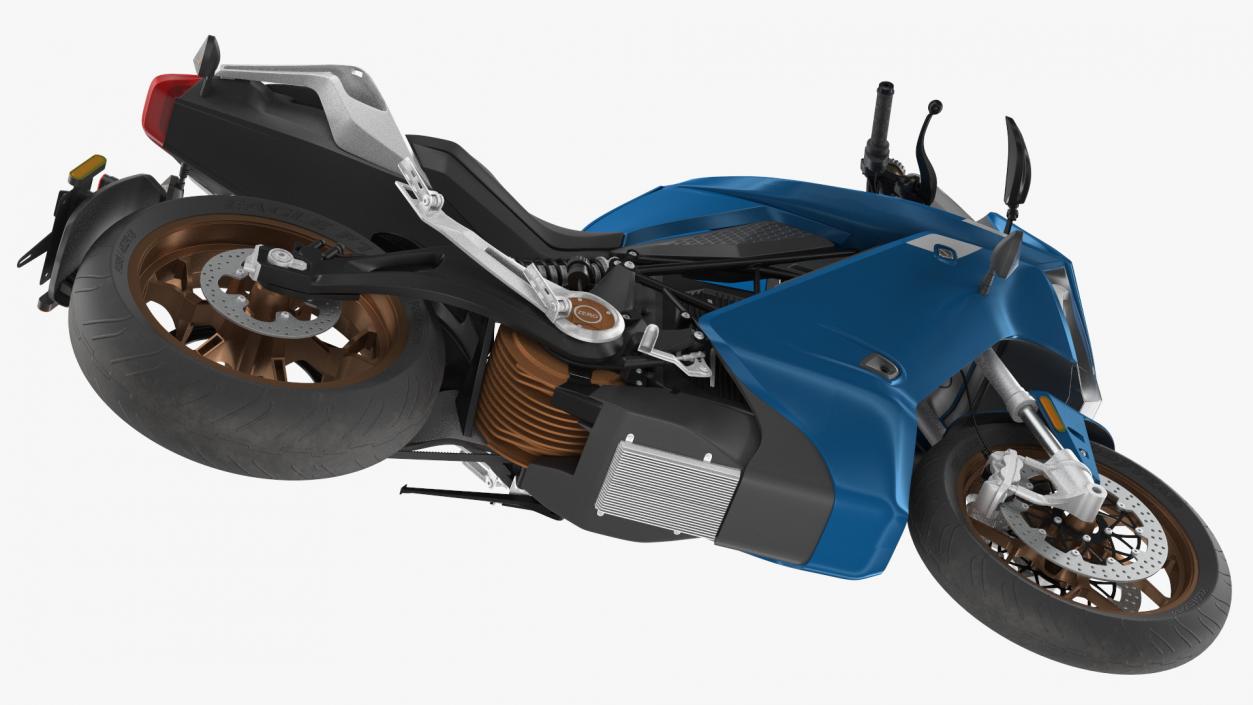 Zero SR S Electric Motorcycle 3D model