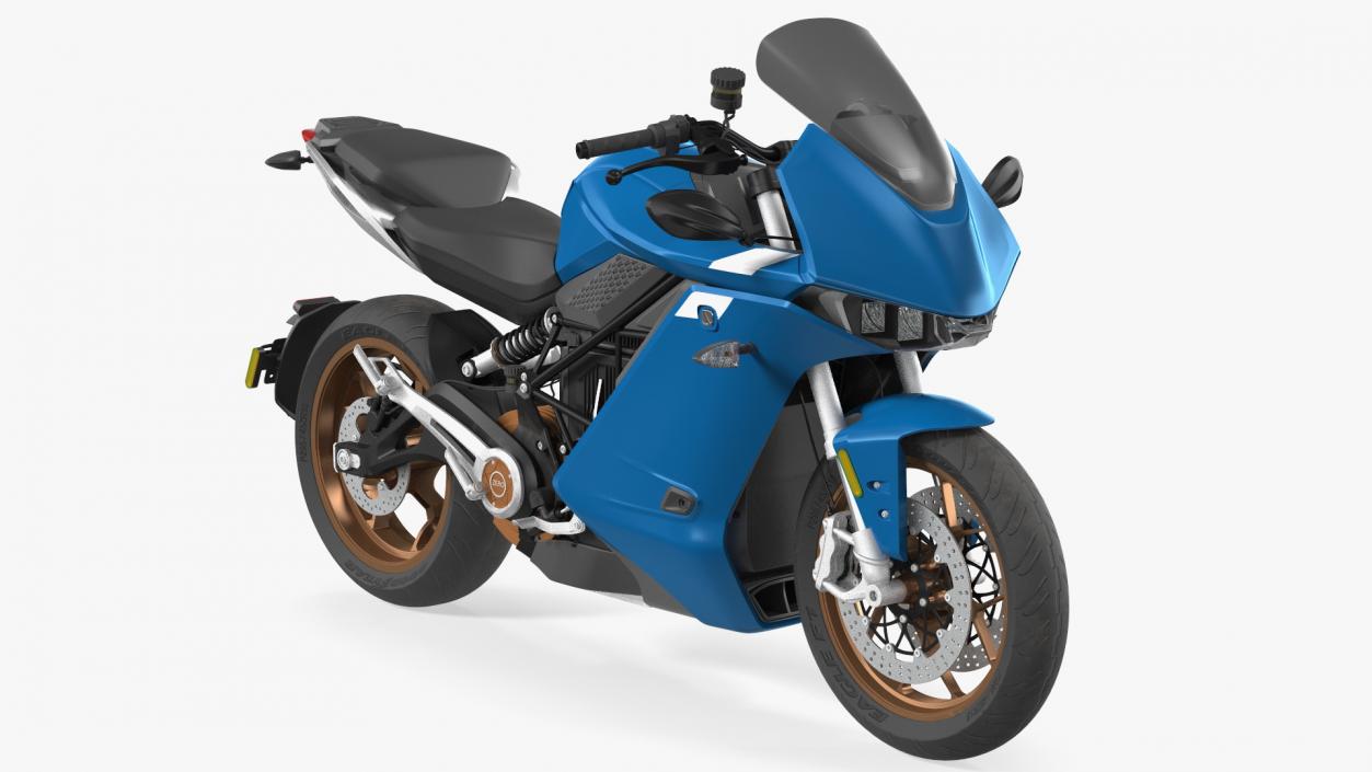 Zero SR S Electric Motorcycle 3D model