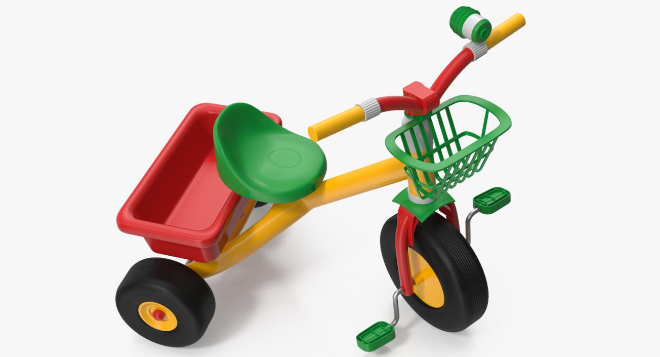 3D Child Trikes Collection model